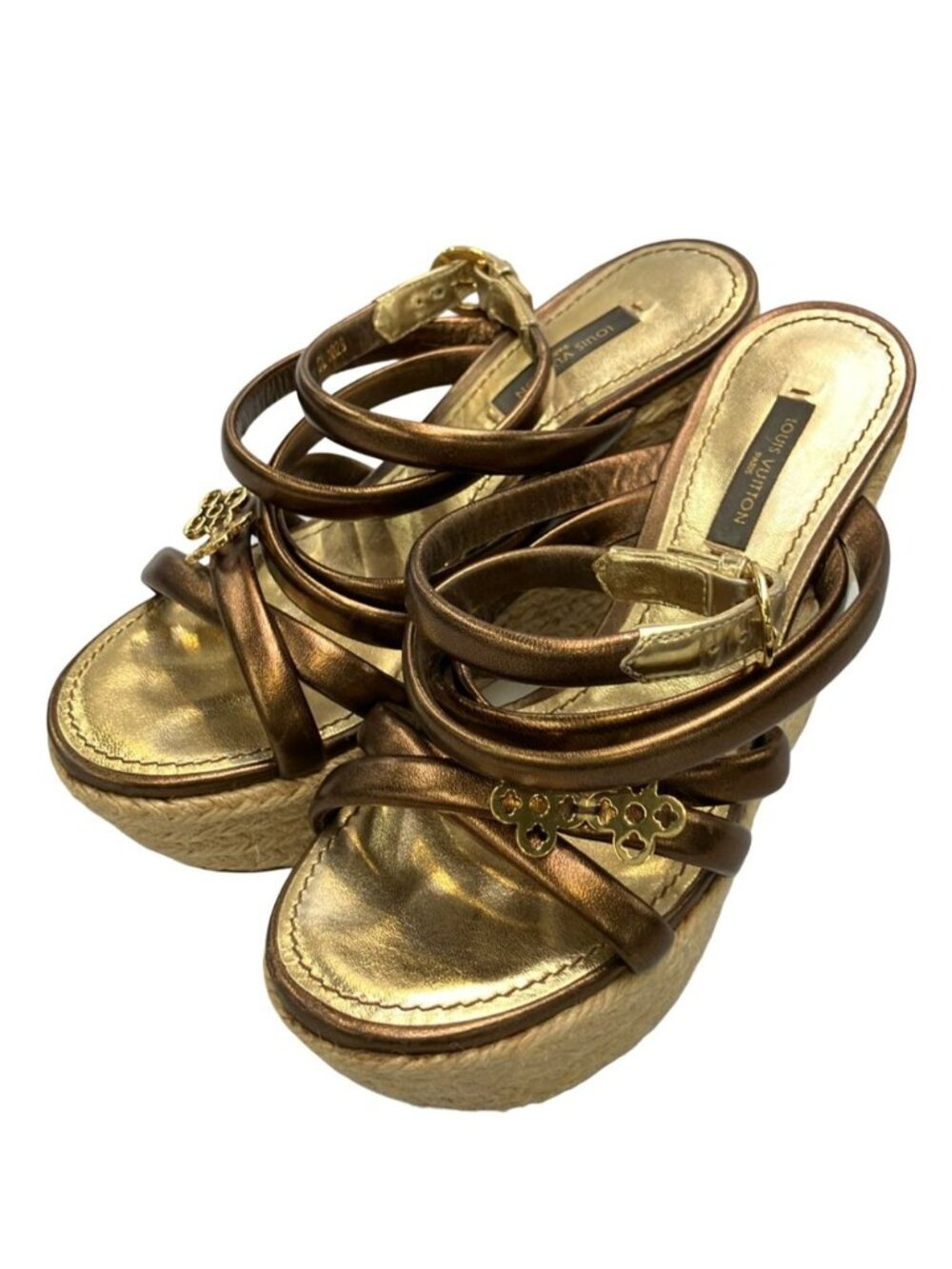 Louis Vuitton Wedge Sole Sandals